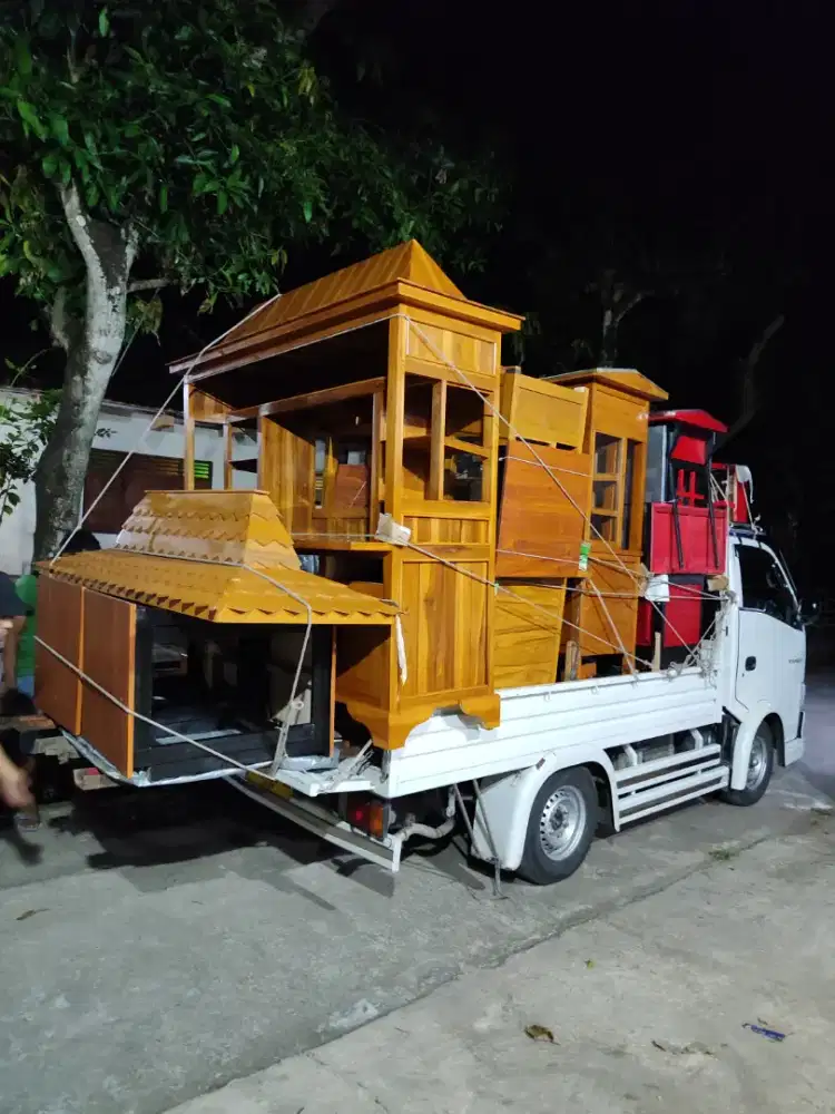 Jual Gerobak Angkringan, Bakso, Mie Ayam, Bubur, Sate, Soto, Pecel dll