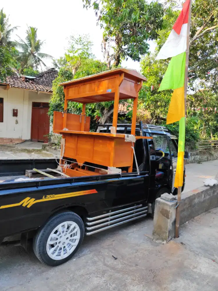 Jual Gerobak Angkringan, Bakso, Mie Ayam, Bubur, Sate, Soto, Pecel dll