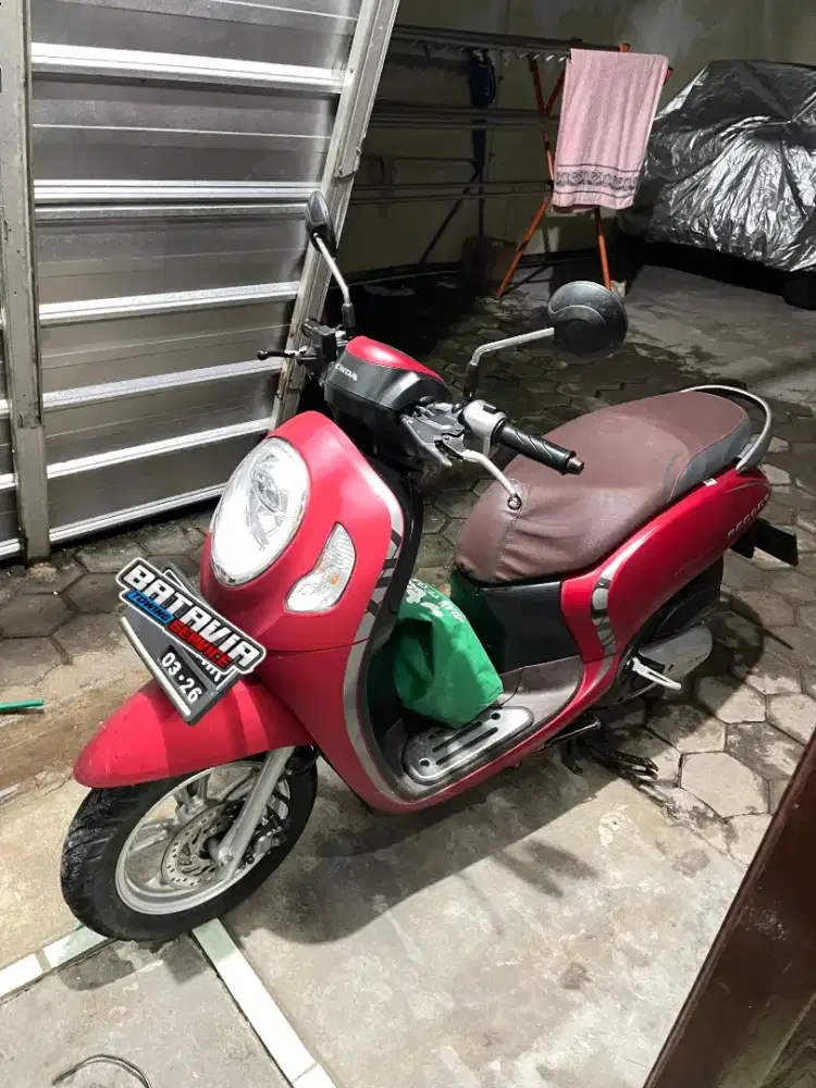 Low KM Scoopy 2021 km 18.000 jarang dipake