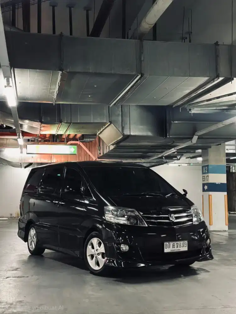 Toyota Alphard 2007 istimewa