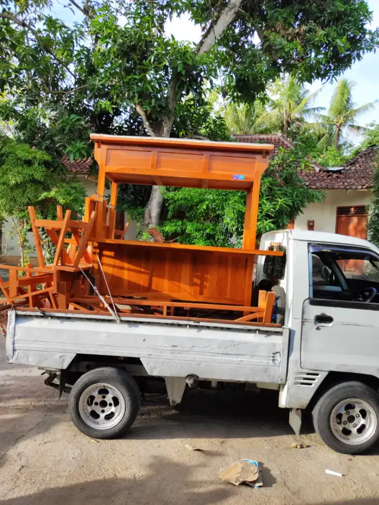 Jual Gerobak Angkringan, Bakso, Mie Ayam, Bubur, Sate, Soto, Pecel dll