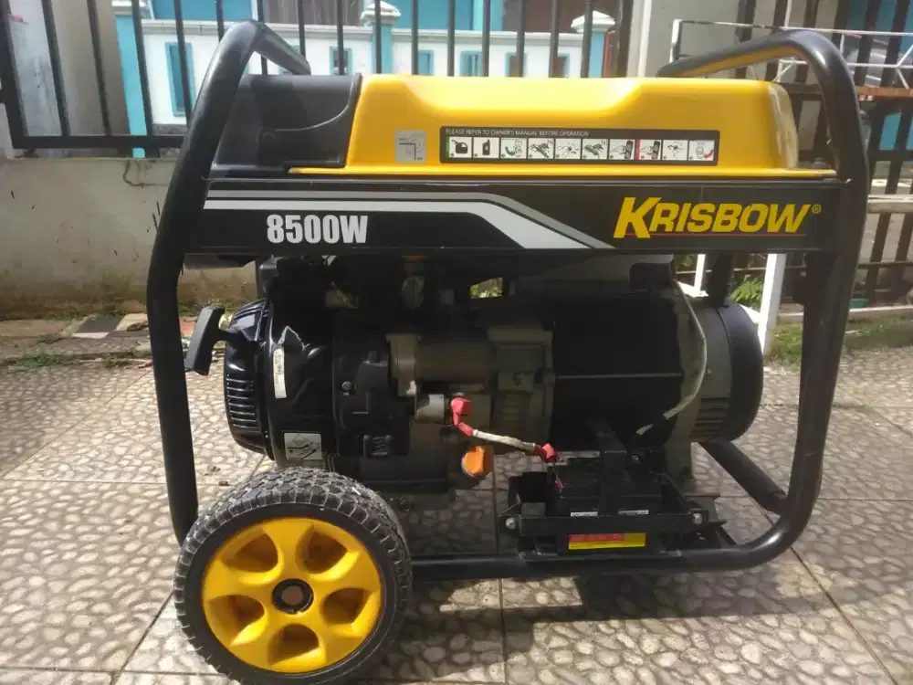 Genset Merek Krisbow 8500 Watt Normal Bisa COD
