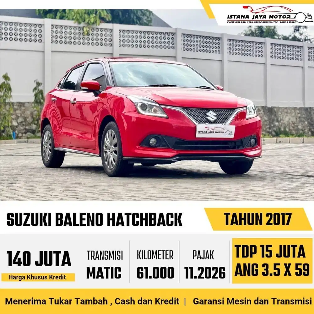 LOW KM Suzuki Baleno Hatchback 1.4 AT 2017