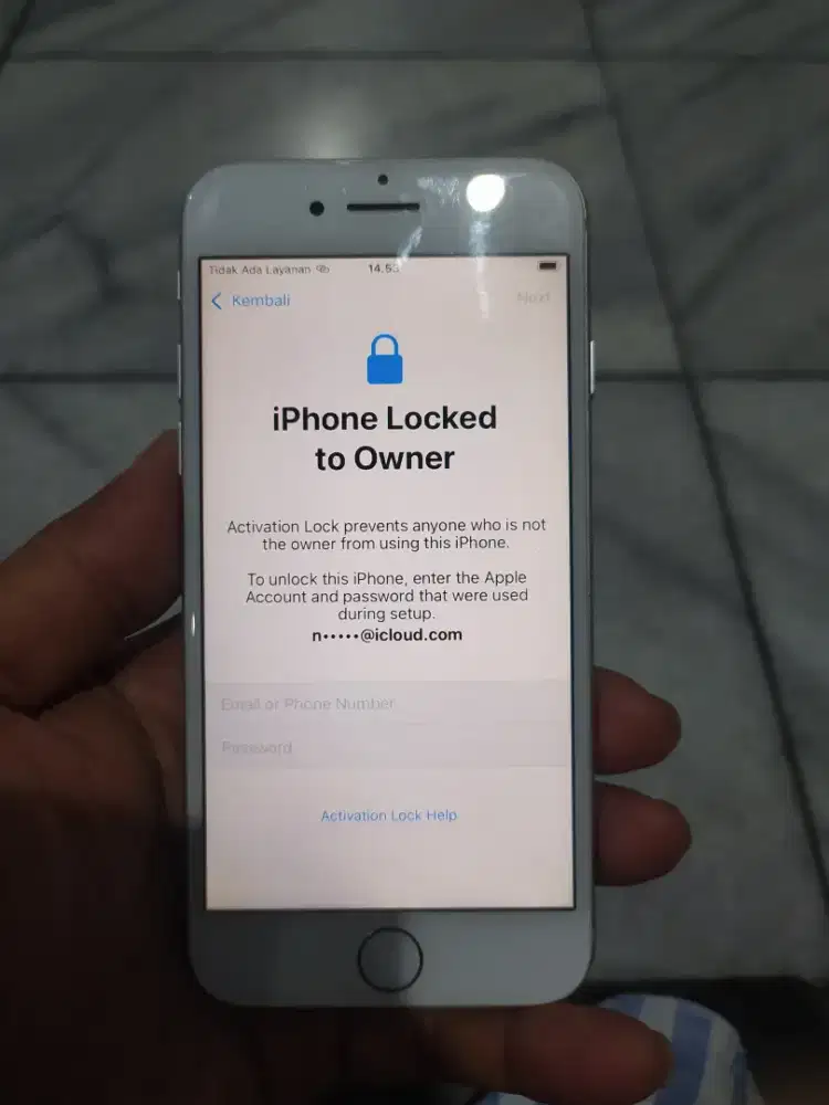 Hp iPhone 7 128GB allop lupa iCloud