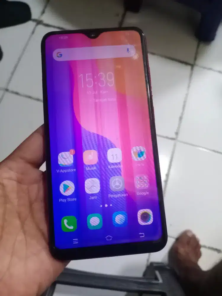 Vivo y95 ram 4/32 kondisi normal minus lCd garis2