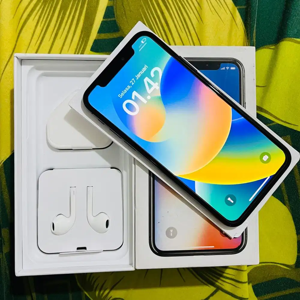 iPhone X 64gb Regist / Sinyal Permanent