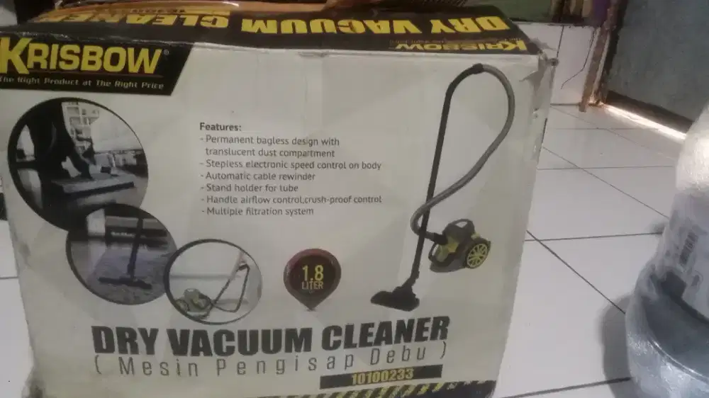 VAKUM KRISBOW BEKAS 450 RIBU