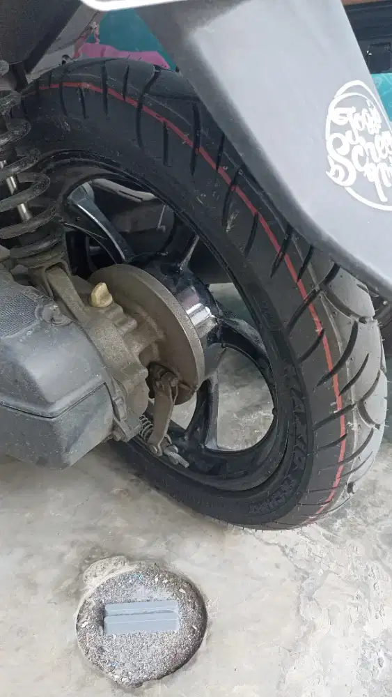 Ban r14 tubles 80/90 baru 4 hari pake