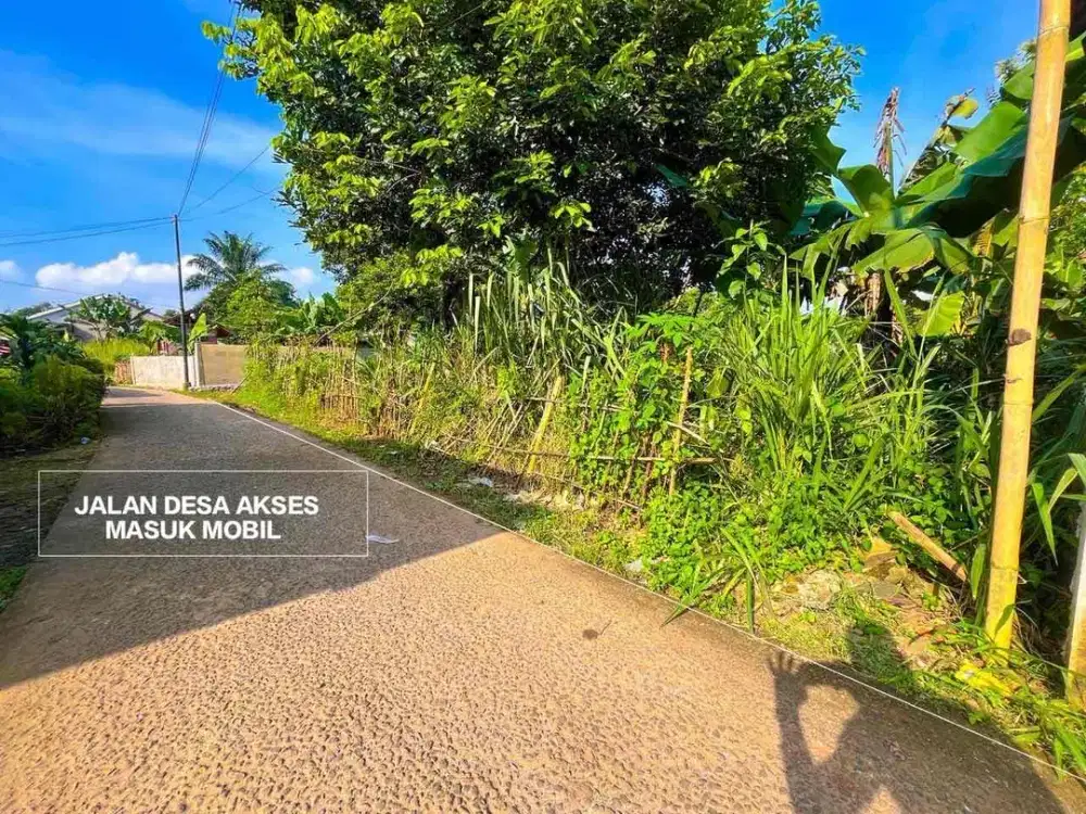 TANAH MURAH SHM DI DESA CANDALI RANCABUNGUR BOGOR DEKAT KEMANG LOKASI STRATEGIS