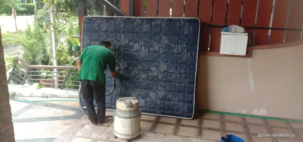 Jasa cuci sofa bed cuci kasur sepringbed
