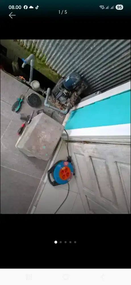 Jasa pemasangan dan perbaikan ledeng atau instalasi pdam