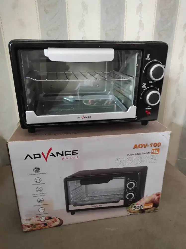 Oven listrik advance AOV 100 9Lt