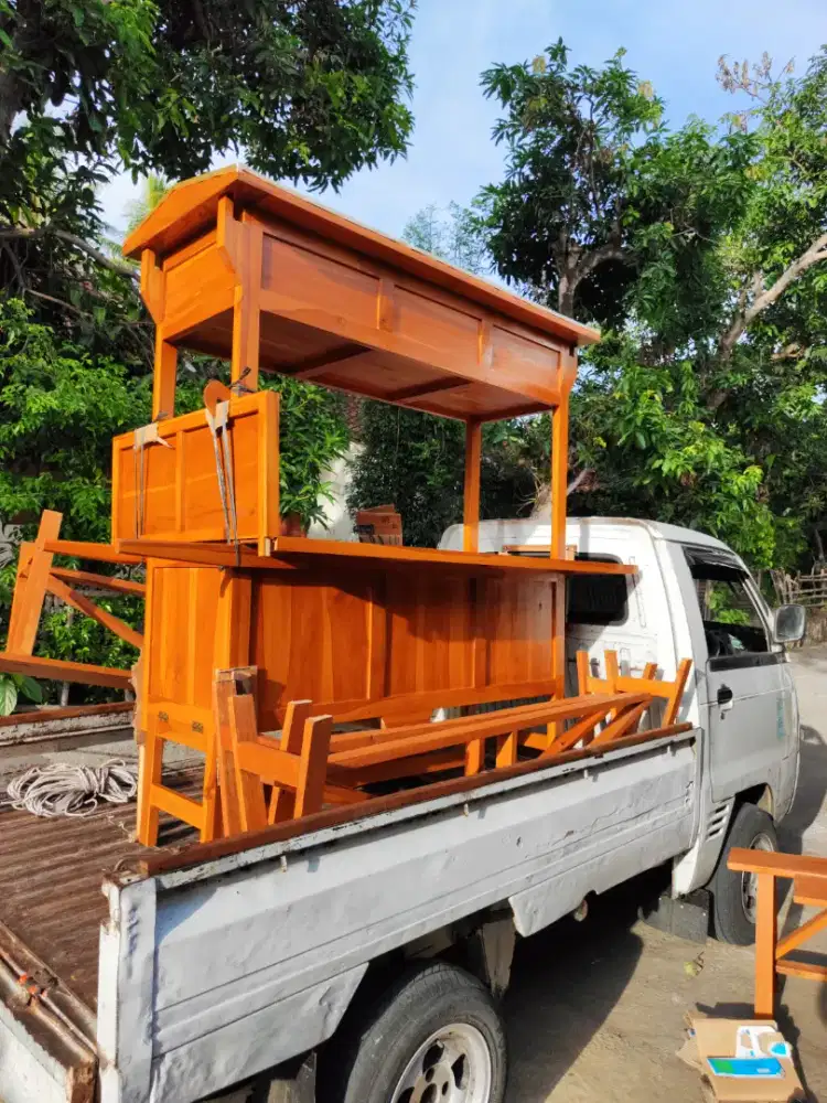 Jual Gerobak Angkringan, Bakso, Mie Ayam, Bubur, Sate, Soto, Pecel dll