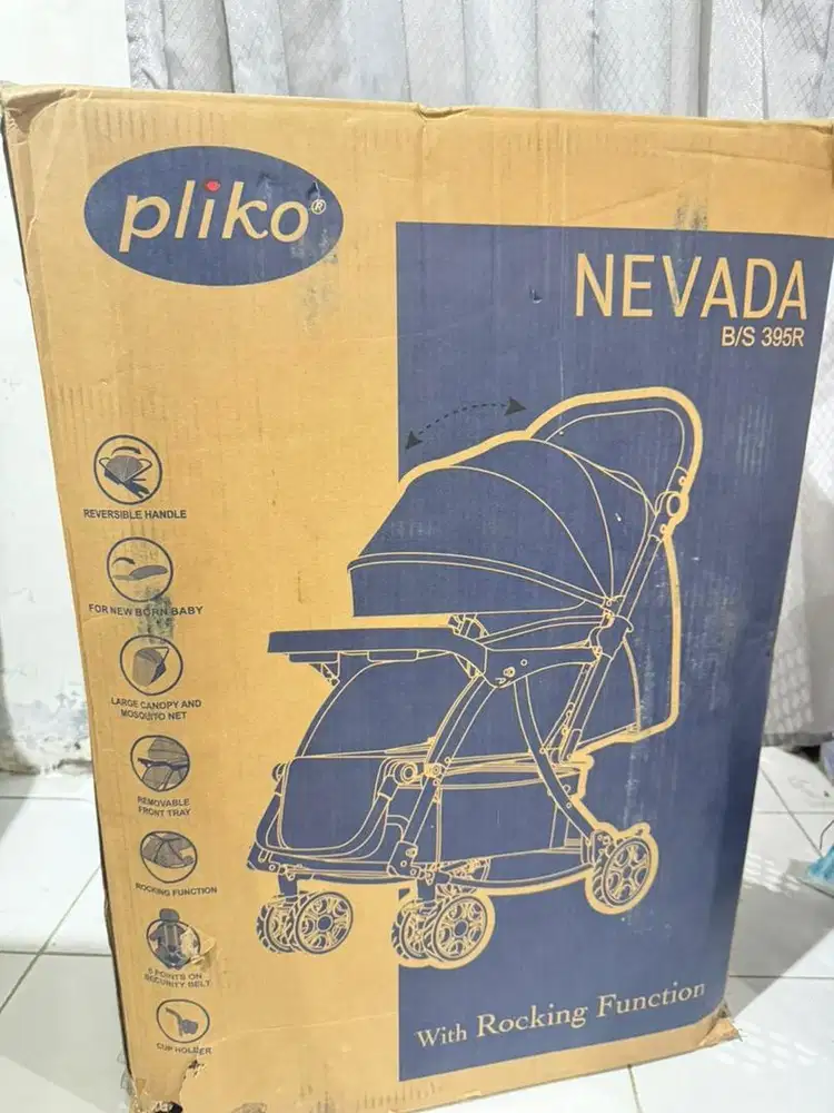 DIJUAL CEPAT STROLLER PLIKO BARU