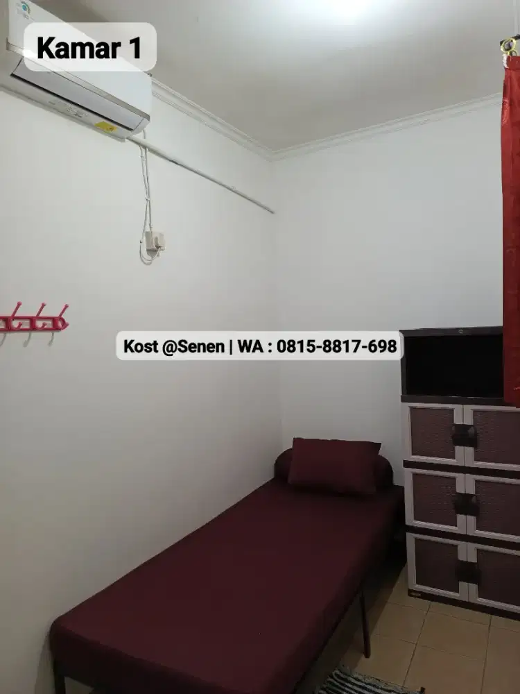 Kost Lengkap Stasiun Atrium Senen Kemayoran Galur Kalibaru Jakpus