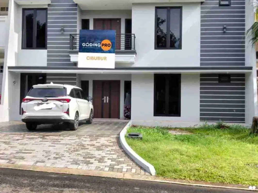 Dijual cepat rumah cantik view Taman dalam cluster idaman kota wisata