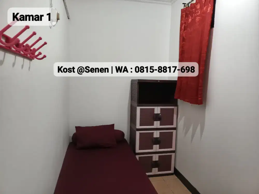 Kost Layak Huni Senen Gambir Galur Cikini Kramat Salemba Johar Baru