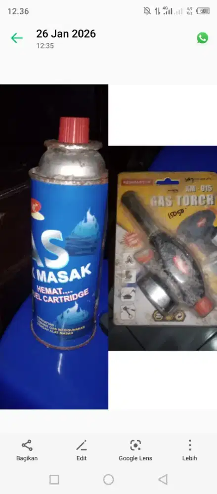 Di jual torch dan gas 2