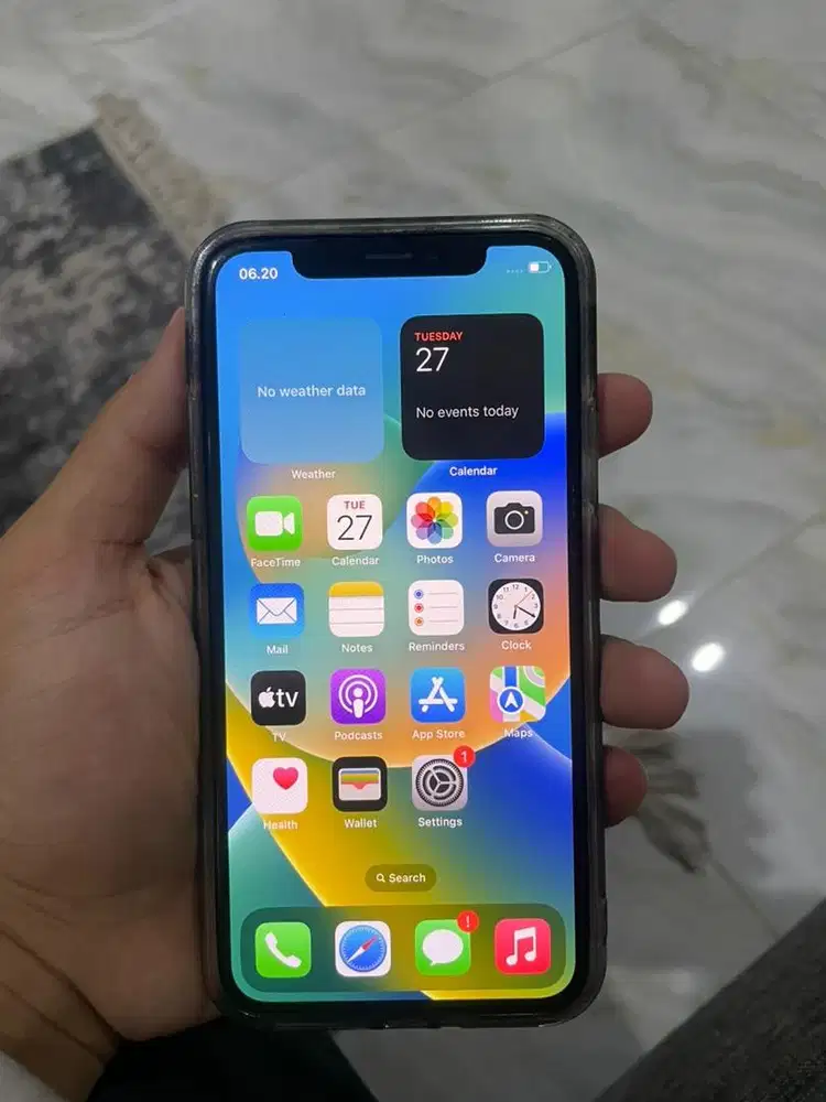 JUAL IPHONE X 64 GB IBOX