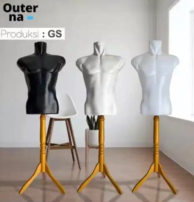 Jual Manekin/torso 2 wanita dan 1 pria
