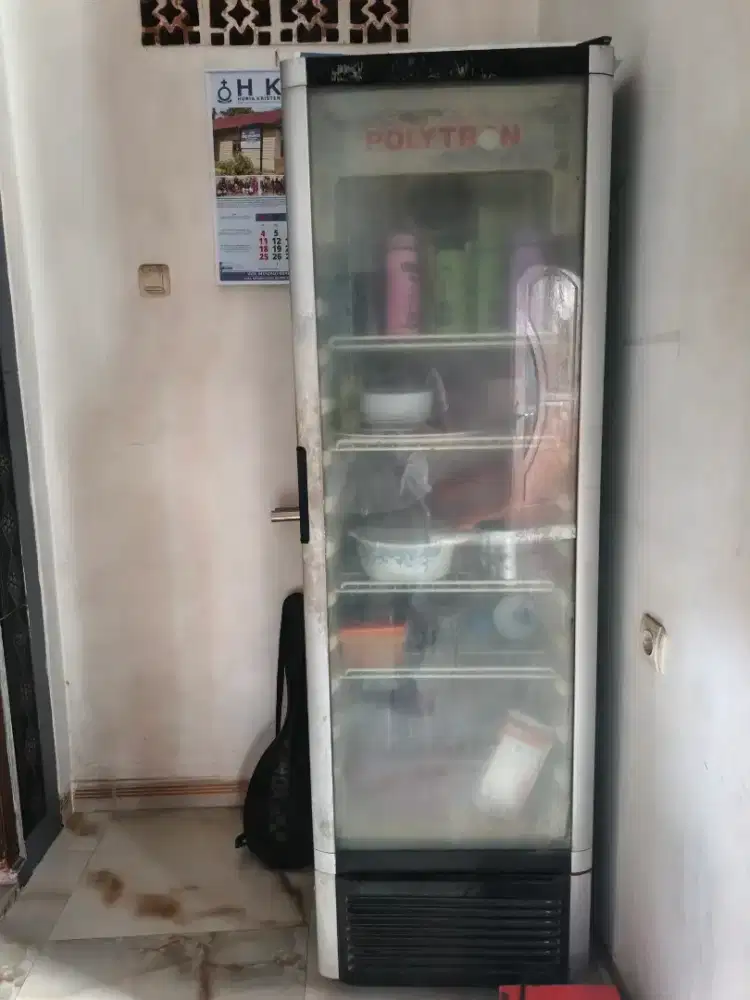 [DIJUAL] Showcase Pendingin Polytron - Siap Pakai Usaha