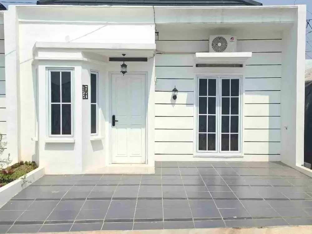 rumah desain classic britania 5 menit ke stasiun pondok Rajeg