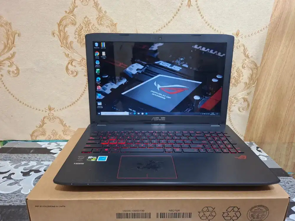 Laptop Asus Rog Gl552jx GAMING •Core i7-4750U • 8GB • SSD 256GB •