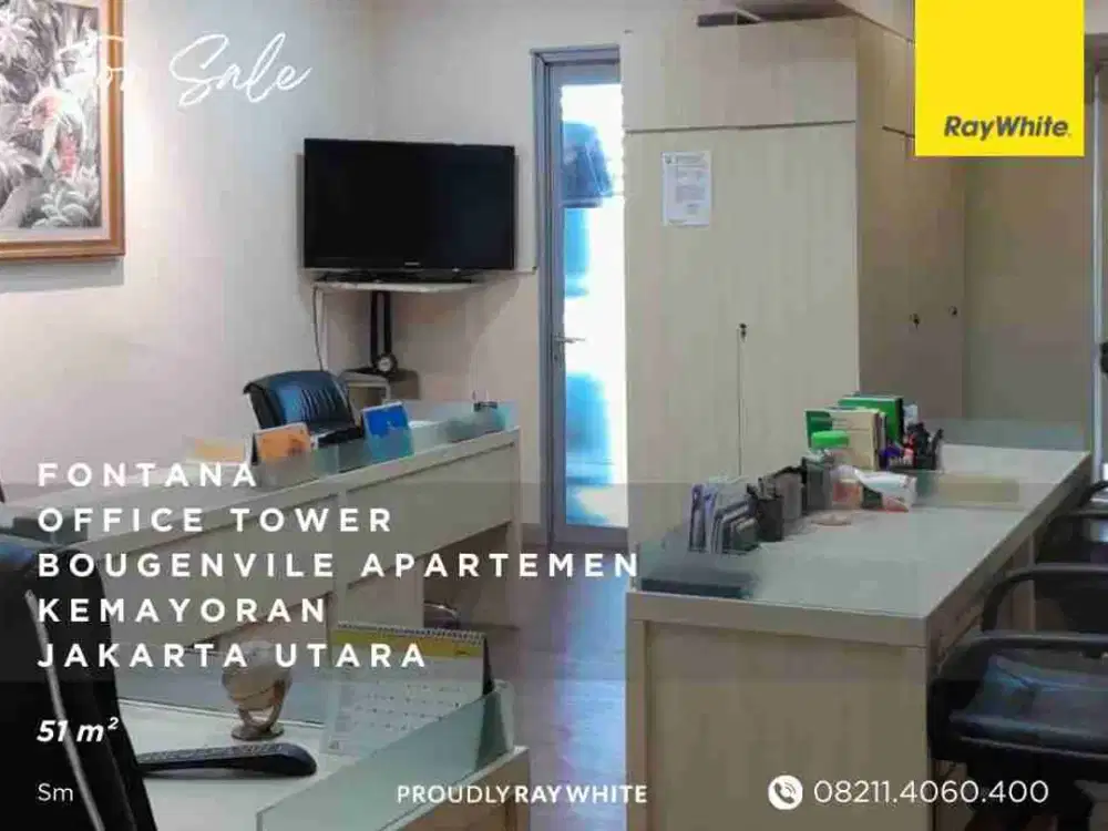 Fontana Office Tower - Apartemen Bougenvile Kemayoran - 51 m²