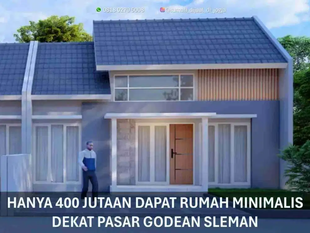 Rumah dekat Pasar Godean di Sumbersari Sleman Proses Bangun
