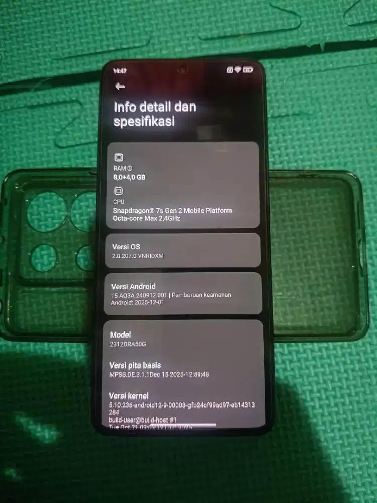 Redmi note 13 pro 5g 8/256 jual tt bt