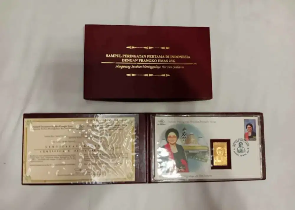 Perangko emas ibu Tien