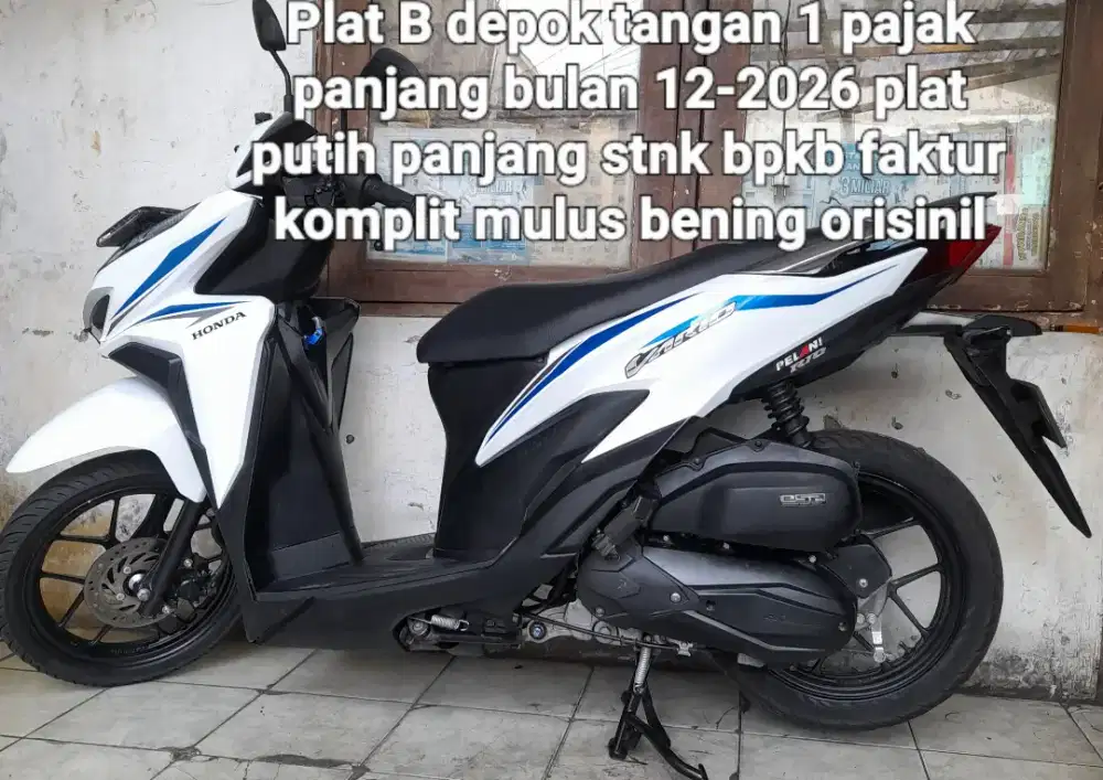 Honda Vario 125 New 2018 LED CBS cw asli putih Plat B depok tangan 1