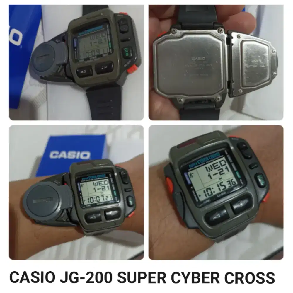 Casio JG200 CYBERCROSS
