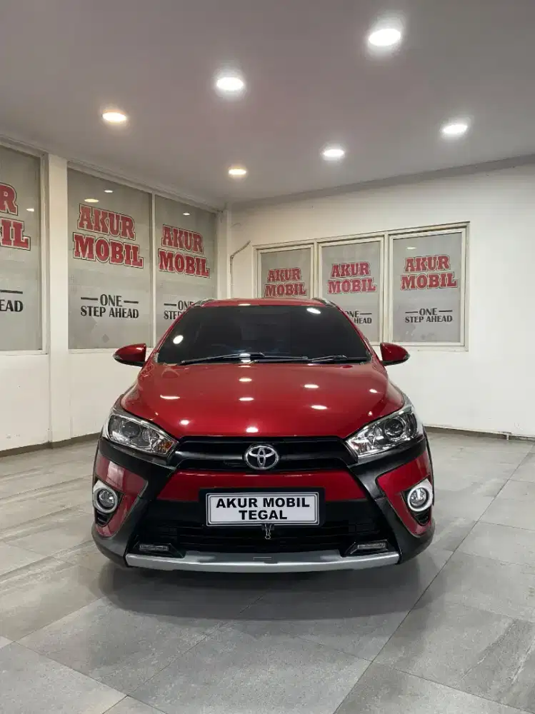 DP 30JT! YARIS HEYKERS AT 2017 MERAH SIAP PAKAI KREDIT MUDAH STNK PNJG