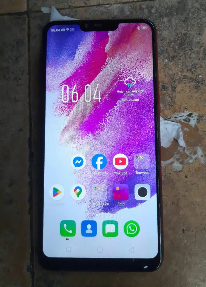 Oppo A3s CPH1803 ram 2/16 serba ori mulus normal lancar