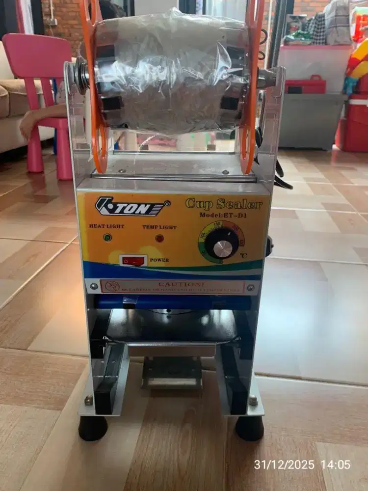 Mesin Press Cup Sealer Merk Eton 22oz