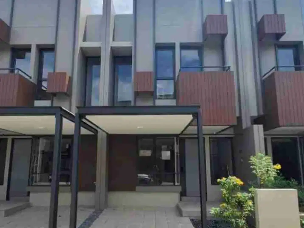 JUAL RUGI TERMURAH! Rumah Cluster Invensihaus Tabebuya Furnish BSD City