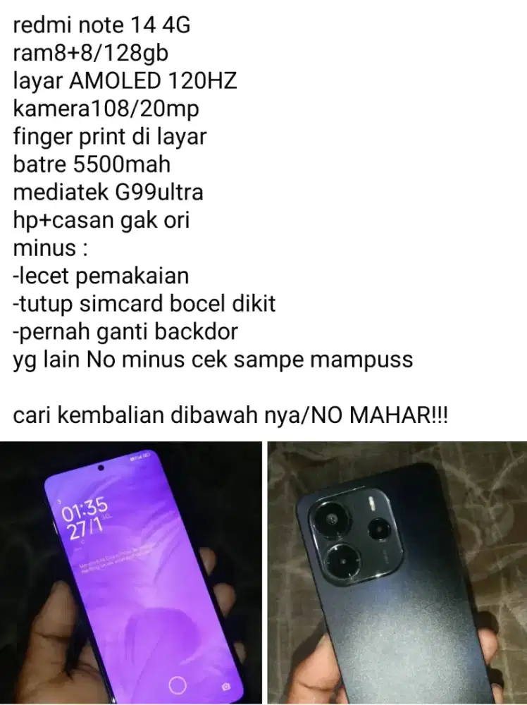 Cari kembalian saja tidak dimahar!!!