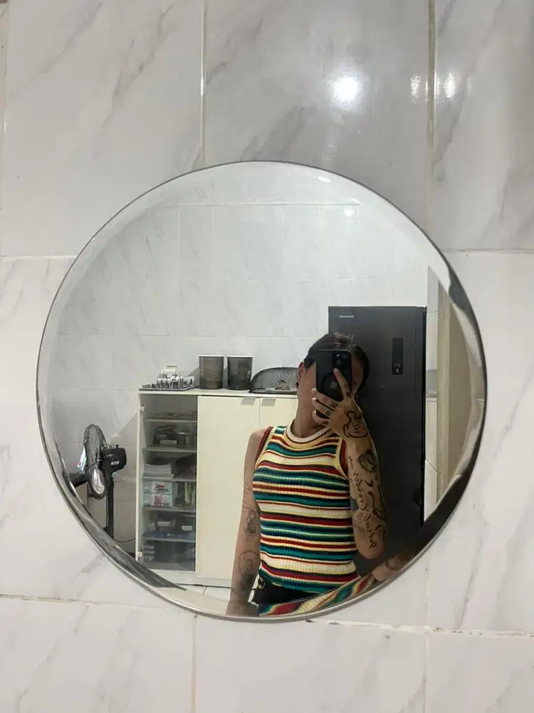 Cermin diameter 50cm