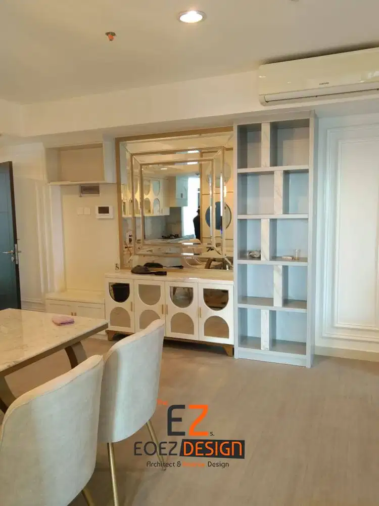 Interior Rumah kamar ruang makan dan dapur