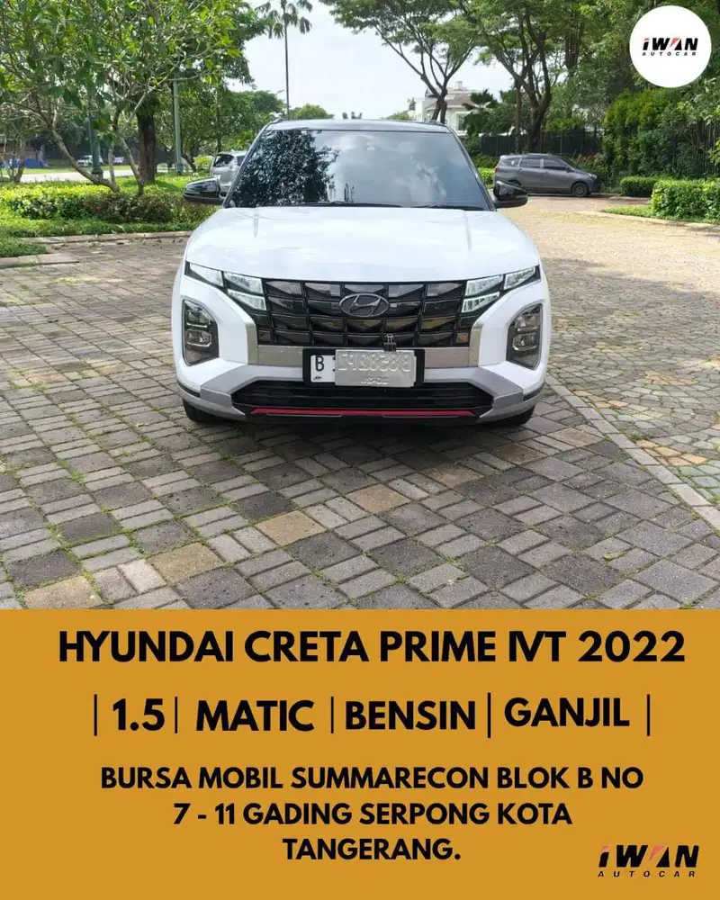 HYUNDAI CRETA PRIME 1.5 IVT AT 2022