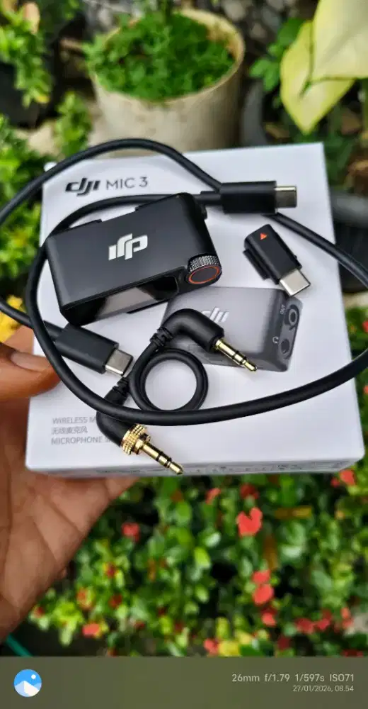 Receiver Dji MIC 3 Only,Tanpa Mic