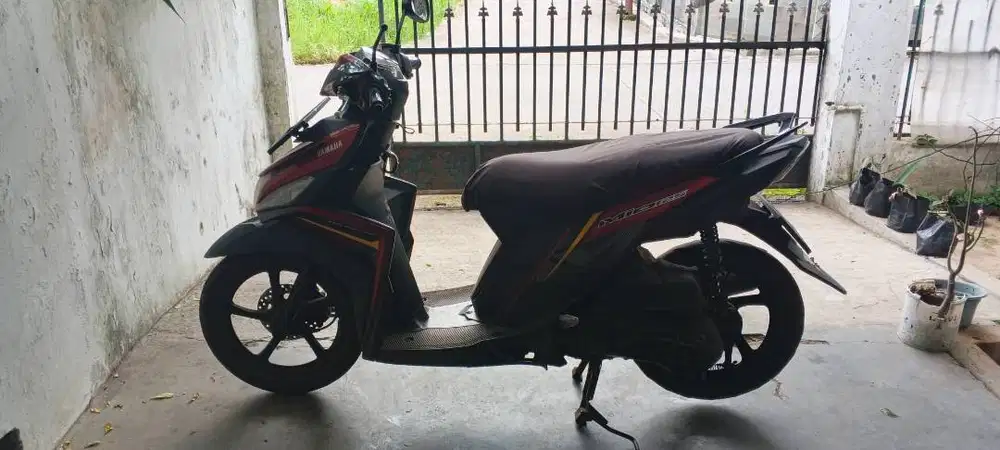 Dijual Cepat Motor Yahama Mio 125 THN 2019 warna Merah Murah