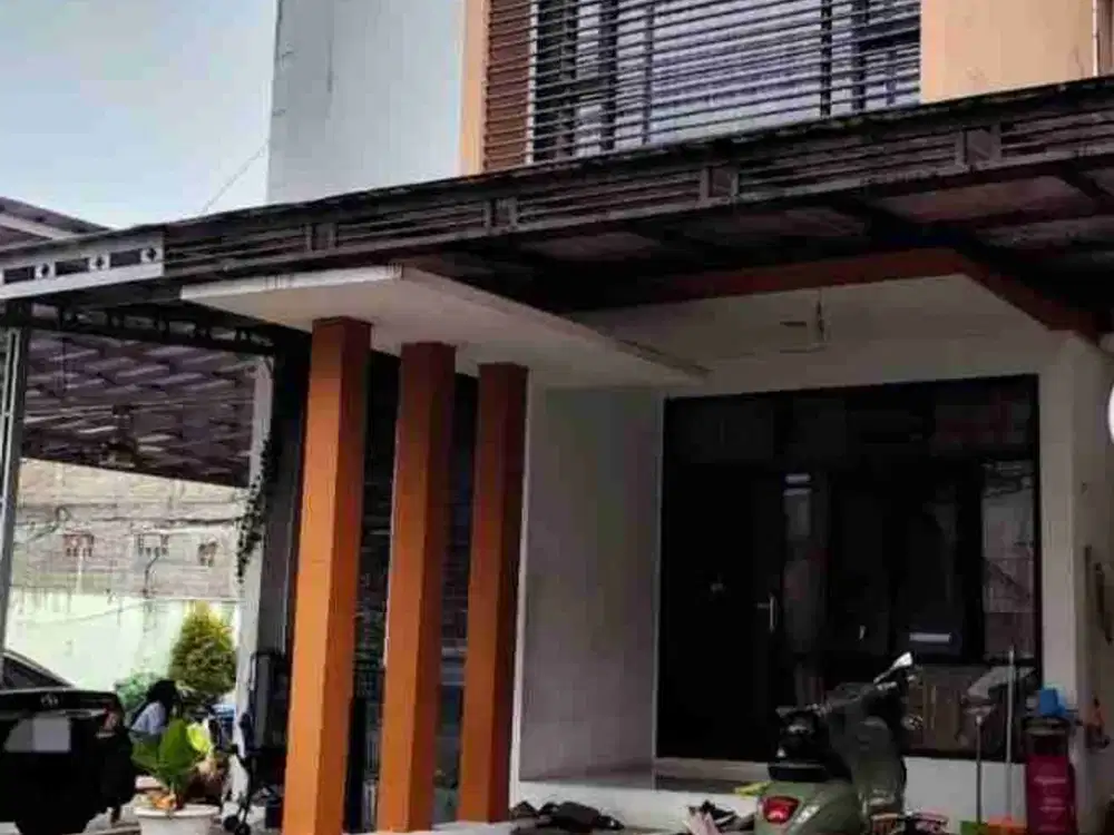 dijual rumah murah harga dibawah pasaran di Bambu hijau residence, kel. Bambu apus, kec. Cipayung, kota jakarta timur