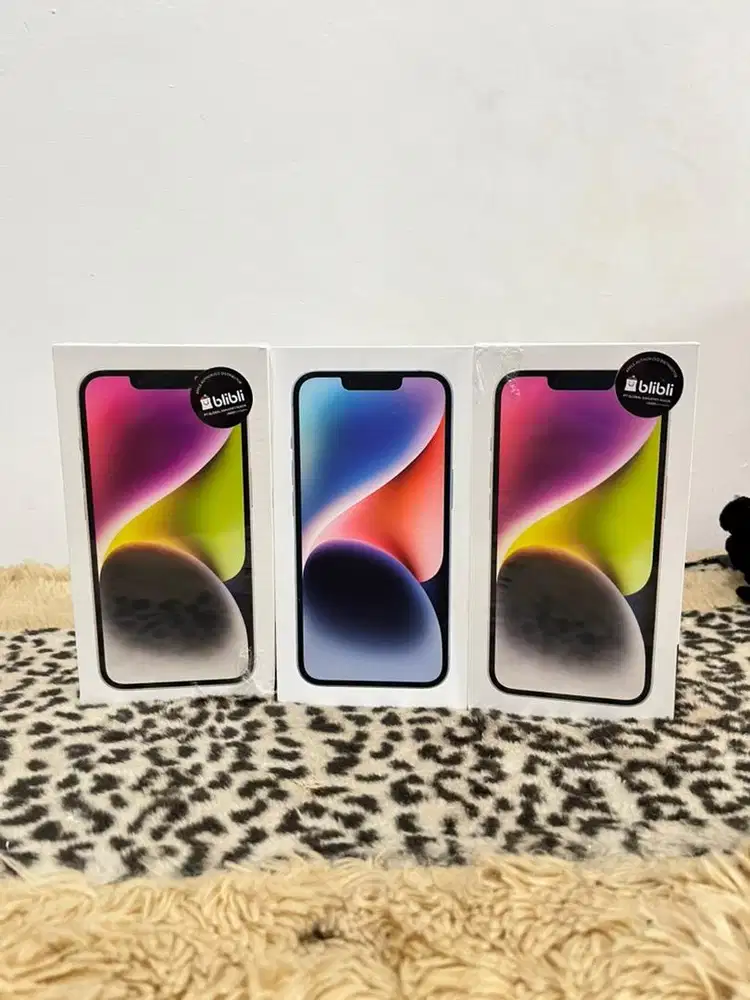 IPHONE 14 128GB NEW/BARU GARANSI RESMI INDONESIA