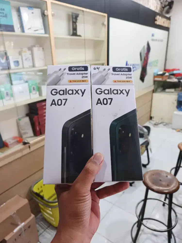 [ Fast respon WA ] Samsung Galaxy A07 4/64 Garansi resmi 1thn