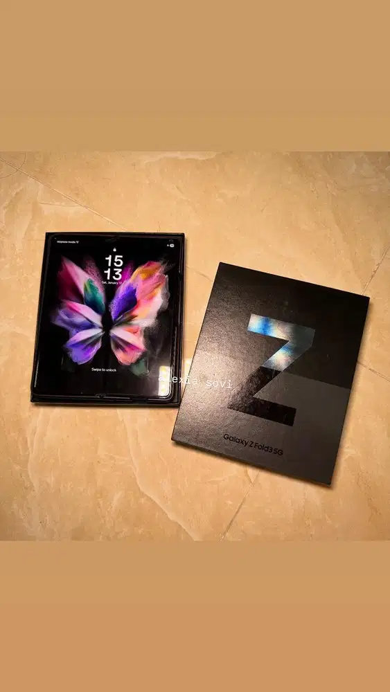 SAMSUNG FOLD 3 5G 12GB/512GB RAM PHANTOM BLACK MINT CONDITION