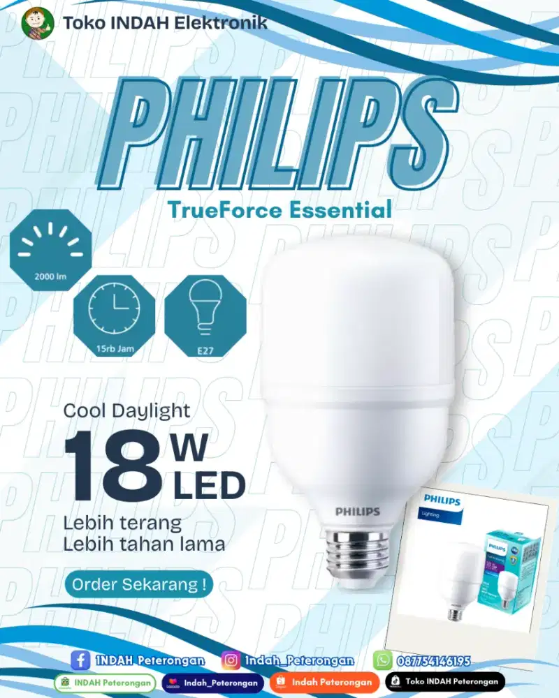 LED Philips TrueForce Essential 18 Watt