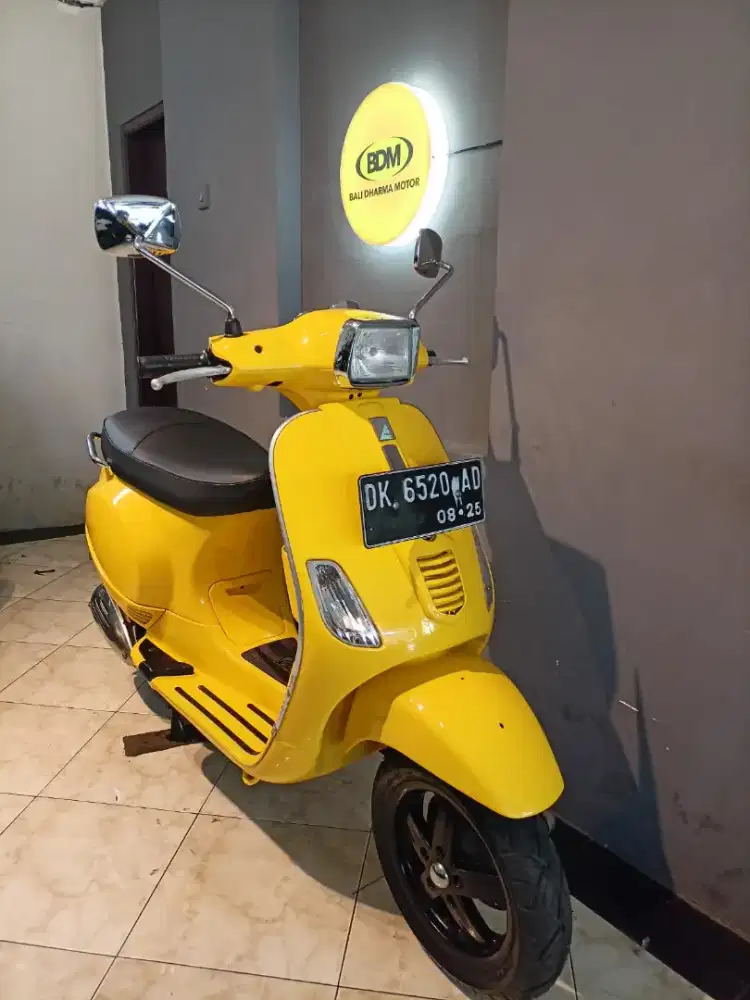 PIAGGIO VESPA S 15P CC TAHUN 2012 PAJAK HIDUP SURAT LENGKAP