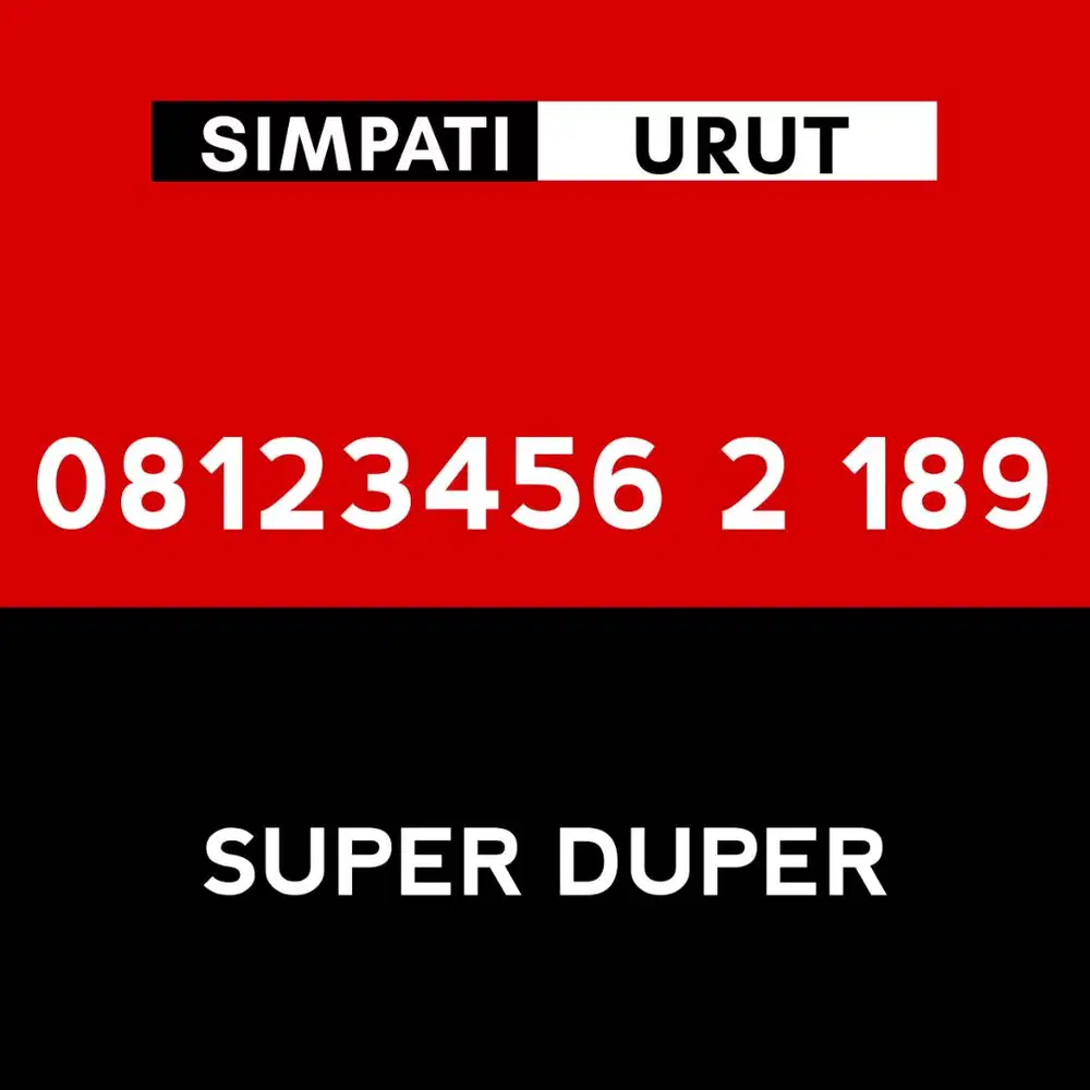 simPATI  ekor 189